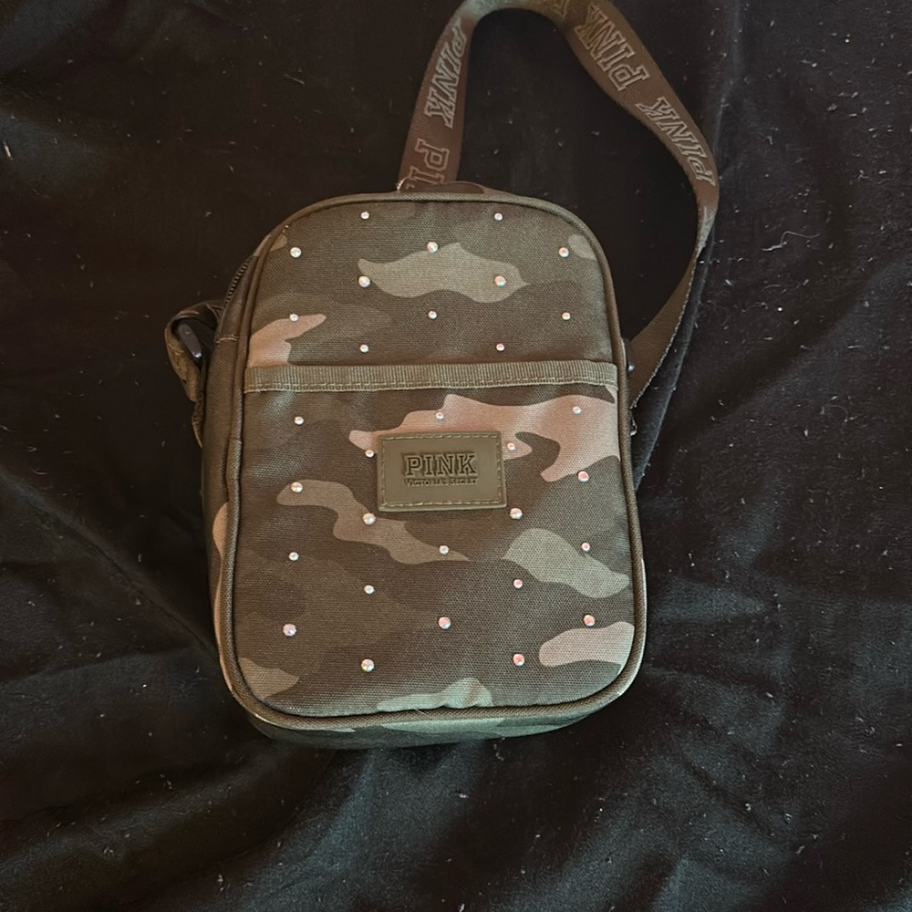 pink camo mini bag